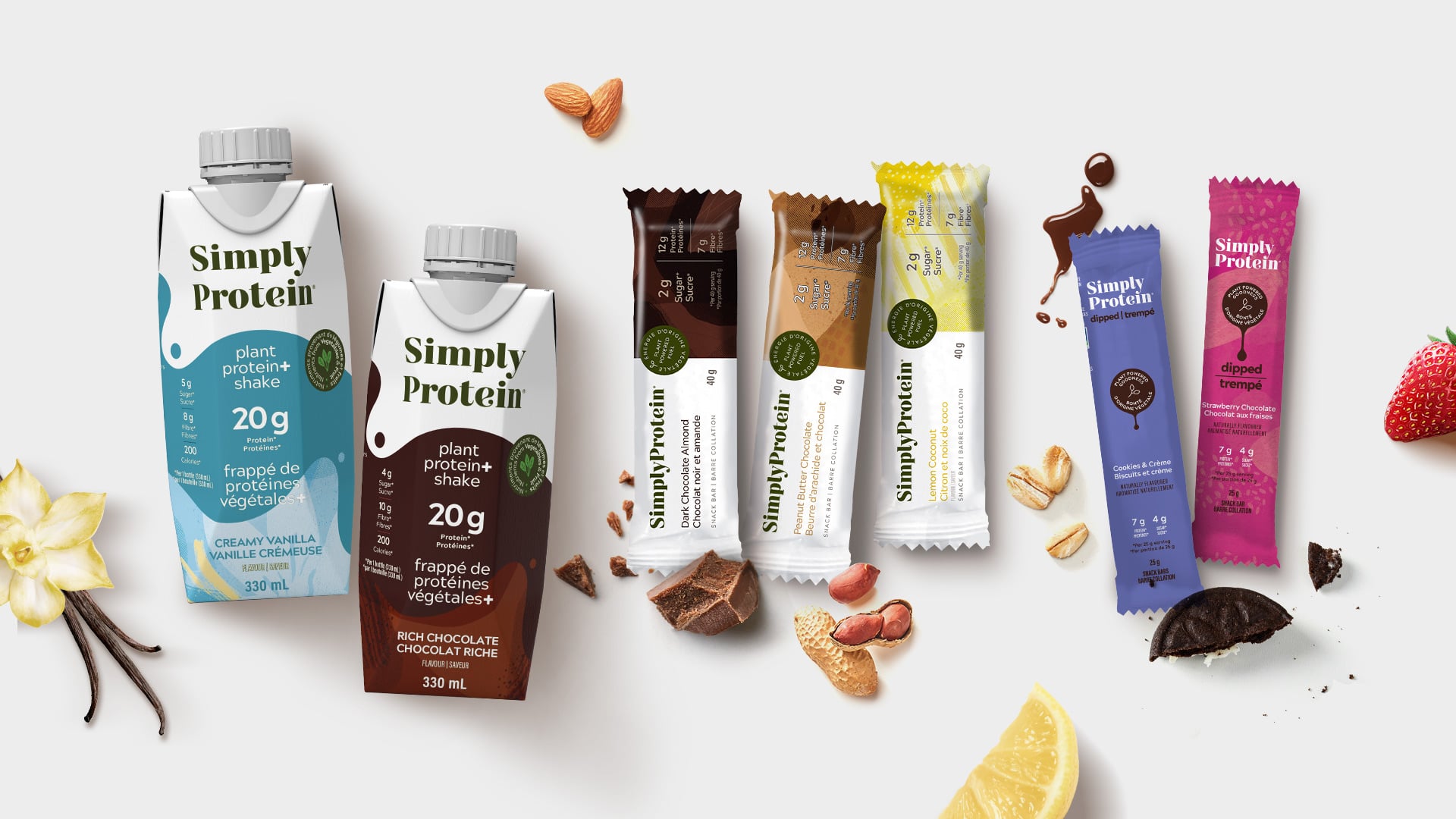 Simply Protein, brand & retail creative by KANE