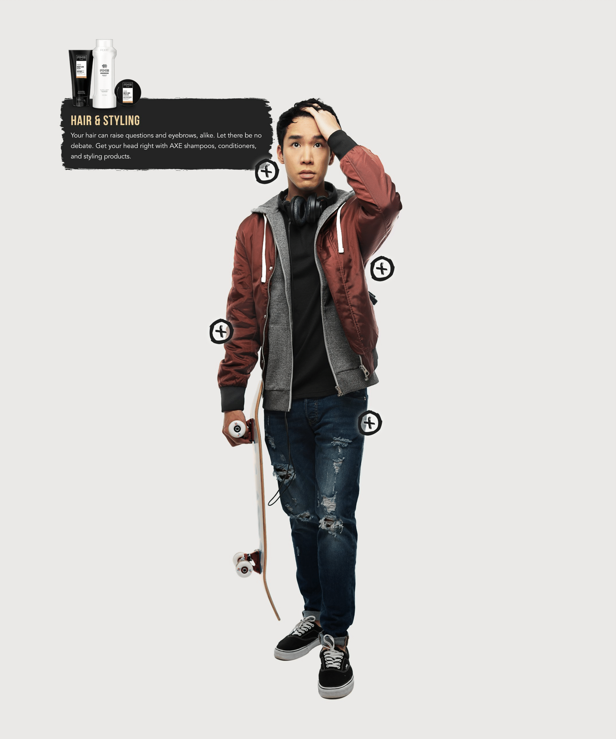 AXE, campaign creative by KANE